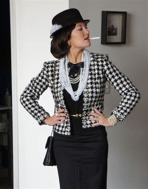 coco chanel diy costume|Coco Chanel costume for girls.